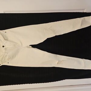 Jennifer Lopez White Flawless Sculpt Curvy Ripped Capris